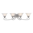 Beaumont Lane 4 Light Bath Light in Brushed Nickel