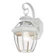 Beaumont Lane Outdoor Wall Lantern in White