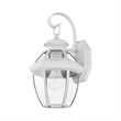 Beaumont Lane Outdoor Wall Lantern in White