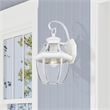 Beaumont Lane Outdoor Wall Lantern in White