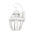 Beaumont Lane Outdoor Wall Lantern in White