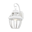 Beaumont Lane Outdoor Wall Lantern in White