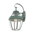 Beaumont Lane Outdoor Wall Lantern in Verdigris