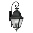Beaumont Lane 4 Light Outdoor Wall Lantern in Black