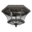 Beaumont Lane 3 Light Ceiling Mount in Bronze