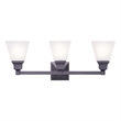 Beaumont Lane 3 Light Bath Light in Bronze
