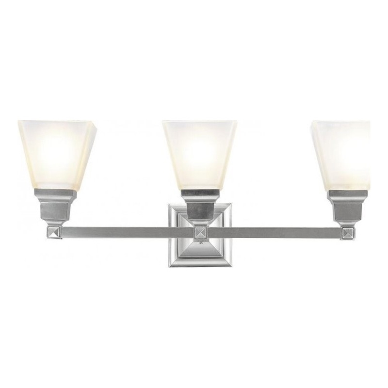 Beaumont Lane 3 Light Bath Light in Brushed Nickel