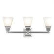 Beaumont Lane 3 Light Bath Light in Brushed Nickel