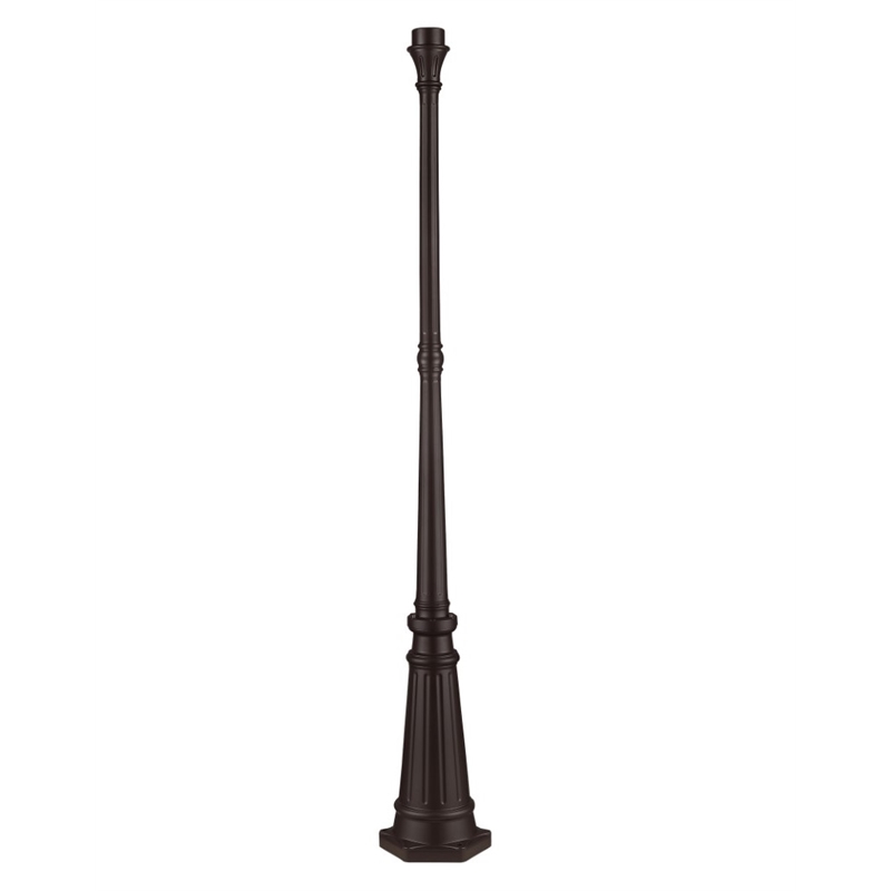 Beaumont Lane Outdoor Cast Aluminum Post in Bronze