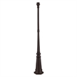 Beaumont Lane Outdoor Cast Aluminum Post in Bronze