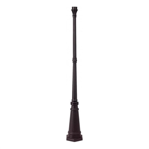 Beaumont Lane Outdoor Cast Aluminum Post in Bronze