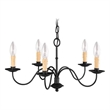 Beaumont Lane 5 Light Chandelier in Black