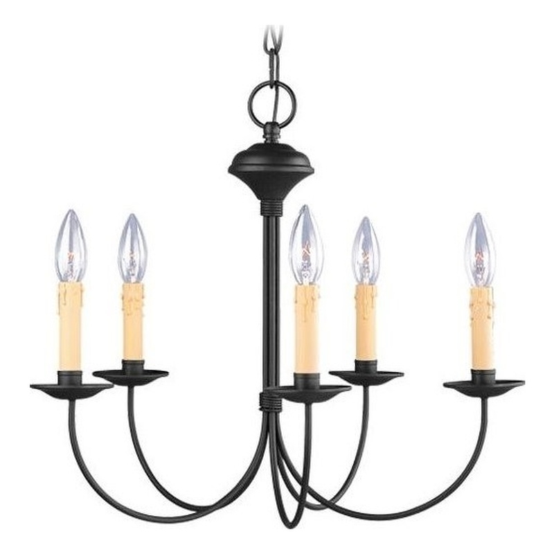 Beaumont Lane 5 Light Chandelier in Black