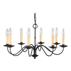 Beaumont Lane 8 Light Chandelier in Black