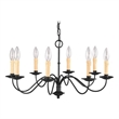 Beaumont Lane 8 Light Chandelier in Black