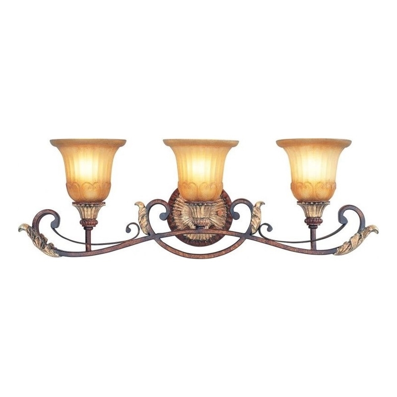 Beaumont Lane Iron Verona Bronze Bathroom Wall Light Rectangular 30