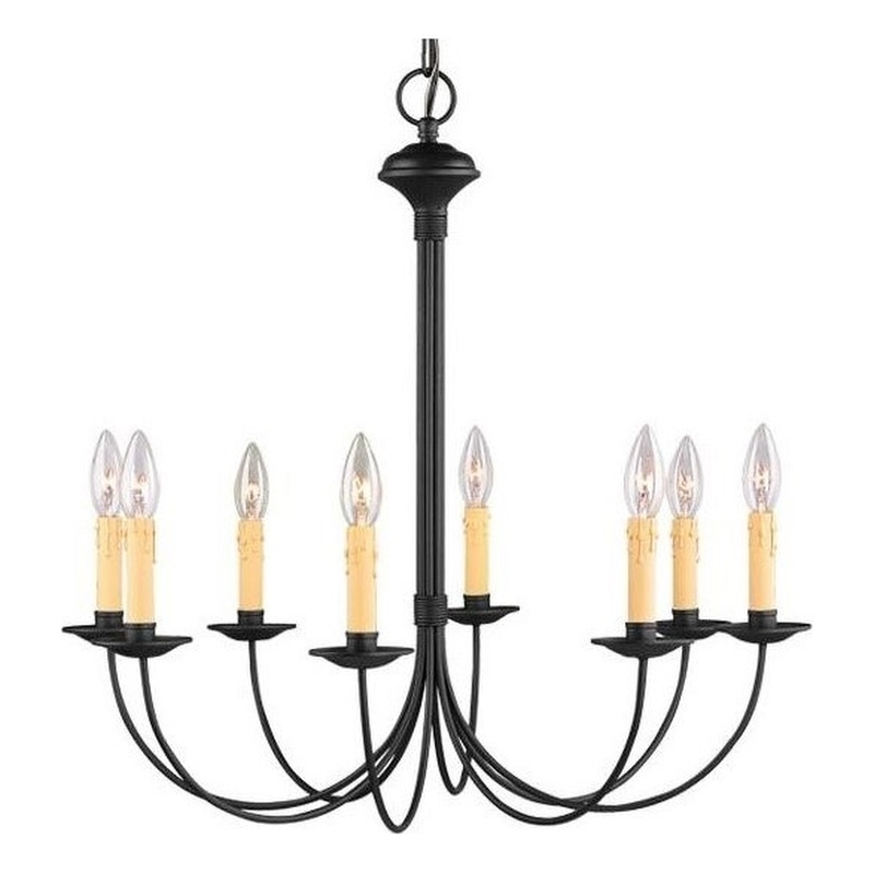 Beaumont Lane 8 Light Chandelier in Black