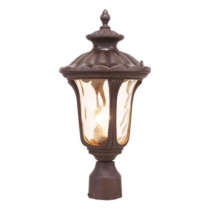 Beaumont Lane Outdoor Post Head in Imperial Bronze
