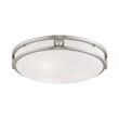 Beaumont Lane 3 Light Ceiling Mount in Brushed Nickel