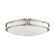 Beaumont Lane 3 Light Ceiling Mount in Brushed Nickel