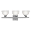 Beaumont Lane 3 Light Bath Light in Brushed Nickel