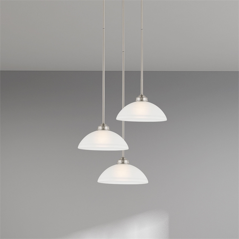 Beaumont Lane Pendant in Brushed Nickel