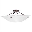 Beaumont Lane 4 Light Ceiling Mount in Bronze
