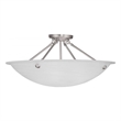 Beaumont Lane 4 Light Ceiling Mount in Brushed Nickel