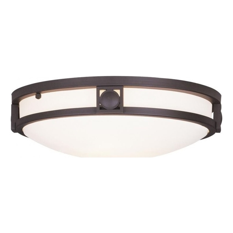 Beaumont Lane 2 Light Ceiling Mount in Bronze