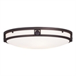 Beaumont Lane 3 Light Ceiling Mount in Bronze