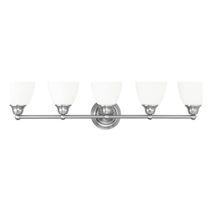 Beaumont Lane 5 Light Bath Light in Brushed Nickel