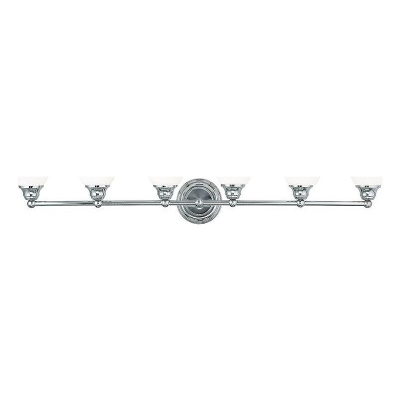 Beaumont Lane 6 Light Bath Light in Chrome