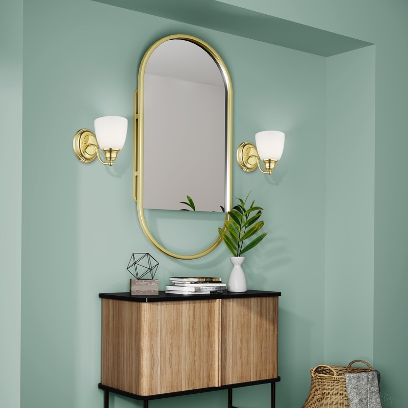 Beaumont Lane Wall Sconce in Polished Brass