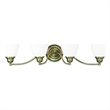 Beaumont Lane 4 Light Bath Light in Antique Brass