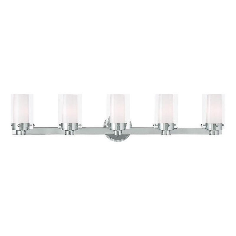 Beaumont Lane 5 Light Bath Light in Chrome