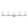Beaumont Lane 5 Light Bath Light in Chrome