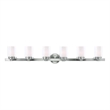 Beaumont Lane 6 Light Bath Light in Brushed Nickel