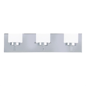 Beaumont Lane 3 Light Bath Light in Chrome