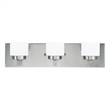 Beaumont Lane 3 Light Bath Light in Brushed Nickel