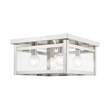 Beaumont Lane 4 Light Ceiling Mount in Brushed Nickel