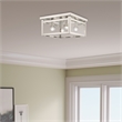 Beaumont Lane 4 Light Ceiling Mount in Brushed Nickel