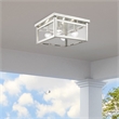 Beaumont Lane 4 Light Ceiling Mount in Brushed Nickel