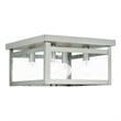 Beaumont Lane 4 Light Ceiling Mount in Brushed Nickel
