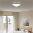 Beaumont Lane 3 Light Ceiling Mount in Antique Brass