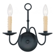 Beaumont Lane 2 Light Wall Sconce in Black