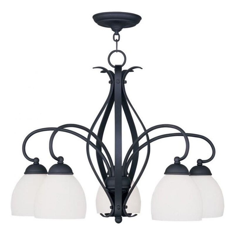 Beaumont Lane 5 Light Chandelier in Black