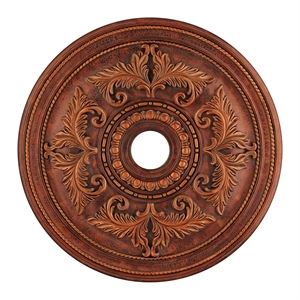 Beaumont Lane Ceiling Medallion in Crackled Greek Bronze