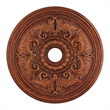 Beaumont Lane Ceiling Medallion in Crackled Greek Bronze