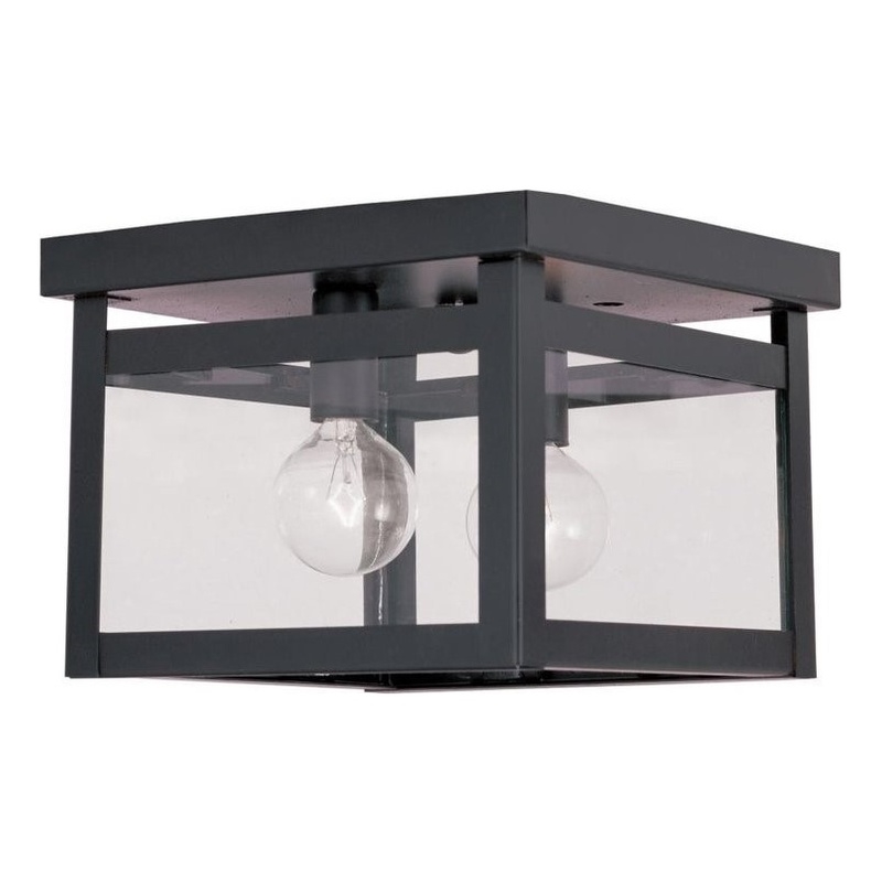 Beaumont Lane 2 Light Ceiling Mount in Bronze