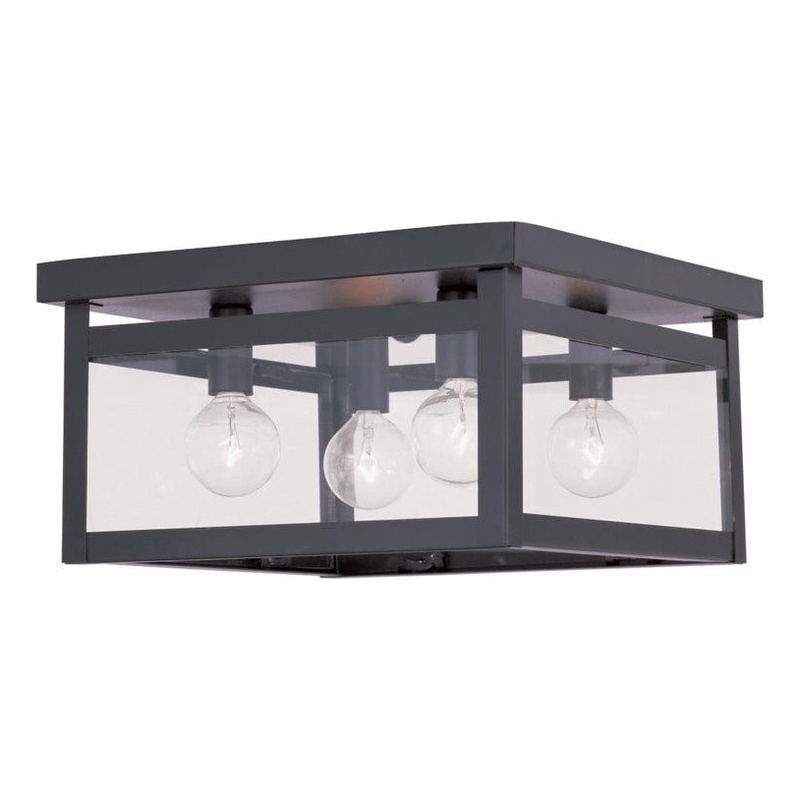 Beaumont Lane 4 Light Ceiling Mount in Bronze